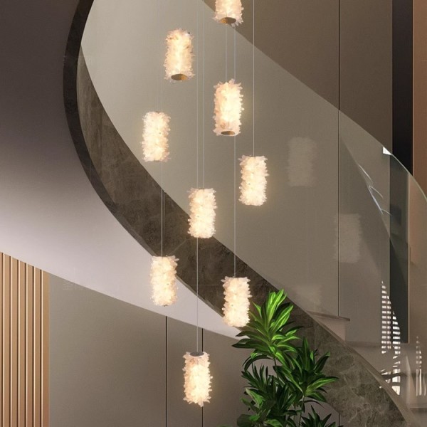 Nordic Restaurant K9 Crystal Chandeliers Glass