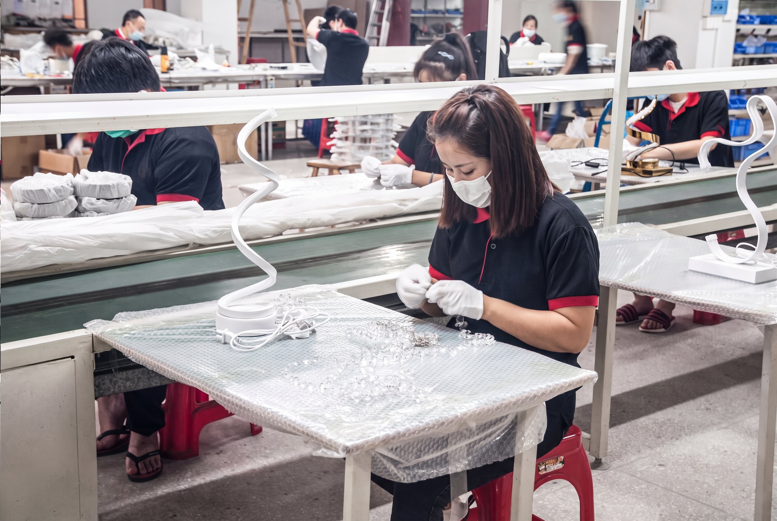 Handcrafted chandeliers